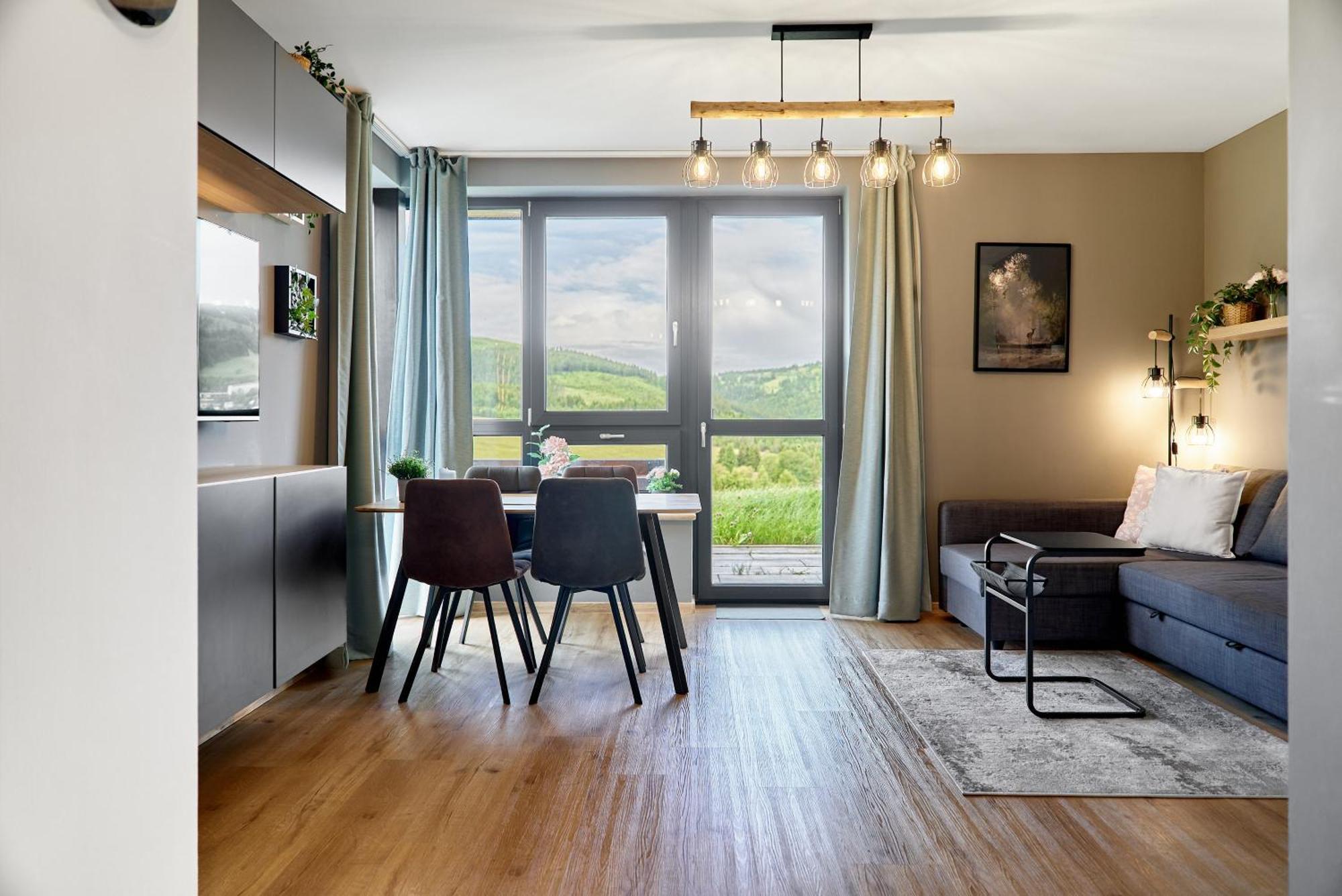 Vyhledy Bez Hranic By Mountain Ways Apartment Loučná pod Klínovcem Bagian luar foto