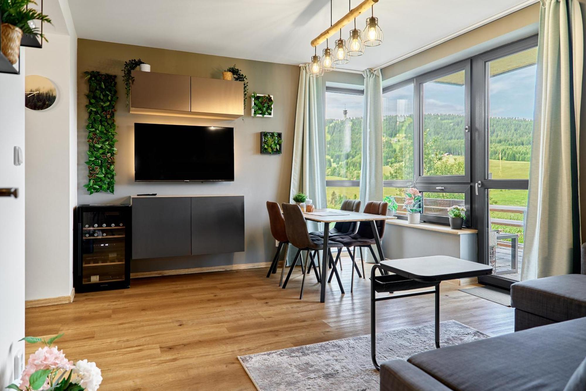 Vyhledy Bez Hranic By Mountain Ways Apartment Loučná pod Klínovcem Bagian luar foto